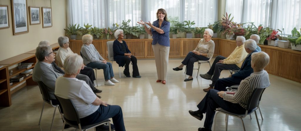 הגברת שייכות בגיל השלישי